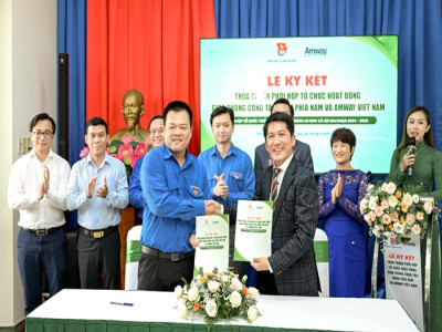 Amway Việt Nam hợp tác cùng Trung ương Đoàn TNCS Hồ Chí Minh thực hiện hoạt động cộng đồng trên toàn quốc