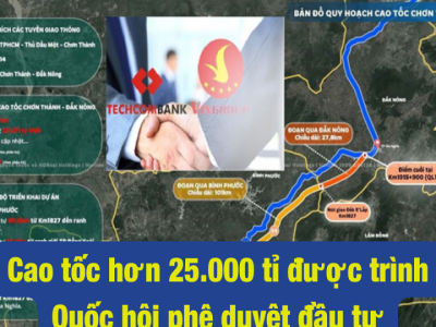 Trình Quốc hội dự án cao tốc hơn 25.500 tỉ đồng nối Bình Phước với Đắk Nông