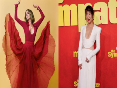 Kristen Wiig - Sandra Oh tỏa sáng tại thảm đỏ Hollywood với loạt trang phục đến từ NTK Công Trí