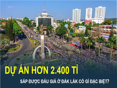 Thông tin chi tiết về dự án tổ hợp nhà ở, khách sạn hơn 2.400 tỉ sắp được đấu giá ở Đắk Lắk