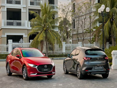 Doanh số sedan cỡ C bật tăng, Mazda3 giữ vững phong độ dẫn đầu