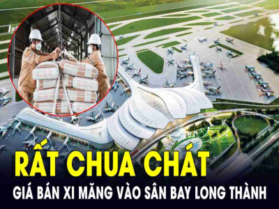 Lãnh đạo Vicem Hà Tiên nói về giá bán xi măng vào dự án sân bay Long Thành