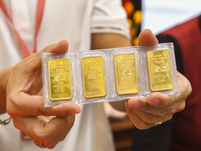 Sáng 14/5, tiếp tục đấu thầu 16.800 lượng vàng miếng với giá cọc tới 88 triệu đồng/lượng