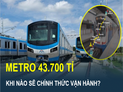 Chủ tịch TP.HCM chỉ đạo “gỡ vướng”, đưa vào khai thác tuyến metro 43.700 tỉ trong năm nay