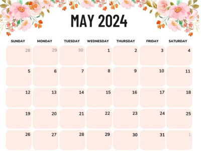 Những Ngày Đẹp Trong Tháng 5 Năm 2024