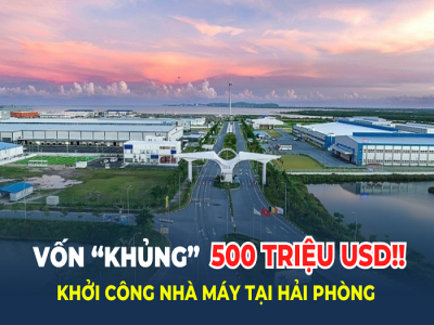 Khởi công nhà máy hơn 12.700 tỷ đồng tại Hải Phòng