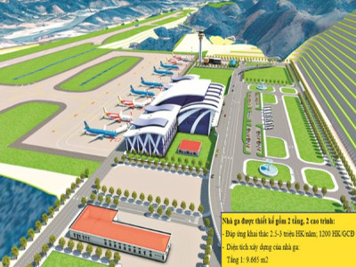Lập hội đồng thẩm định dự án sân bay lớn nhất khu vực Tây Bắc
