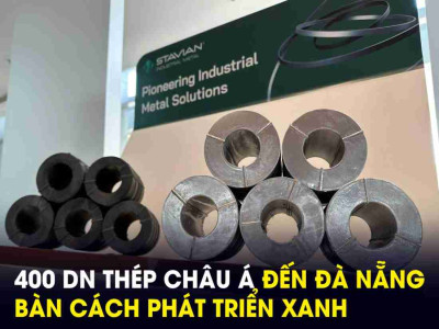 Hơn 400 nhà sản xuất thép châu Á tìm đến Đà Nẵng để làm điều này